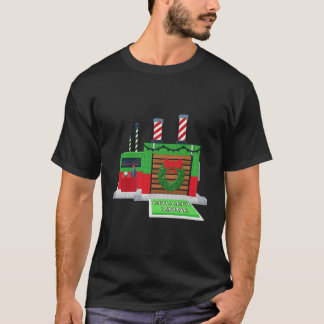 Santa's Fuse Kerstmis Italiaanse Brainrot Stelen T-shirt