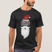 Santa's Gambit - Kerstschaak T-shirt (Voorkant)