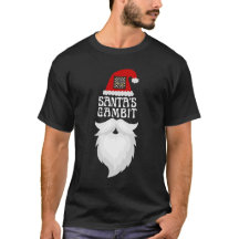 Santa's Gambit - Kerstschaak T-shirt