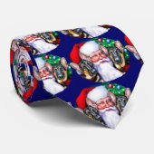 Santa's German Sheperd Dogs Stropdas (Opgerold)