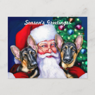 Santas German Shepherd Dogs Kaart