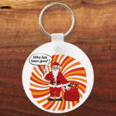 Santa's Gift Bag Sleutelhanger (Voorkant)