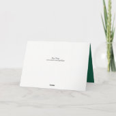 Santa's Gift Bichon Frise Dog Christmas Feestdagen Kaart (Achterkant)