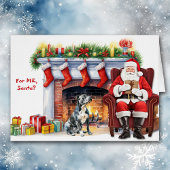 Santa's Gift Black Pitbull Hondenvakantie