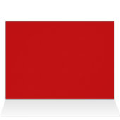 Santa's Gift Black White Great Dane Dog Christmas (Binnen Horizontaal (Boven))