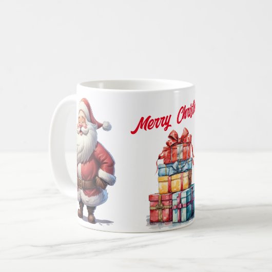 Santa's Gift Bounty Christmas  Koffiemok (Voorkant links)