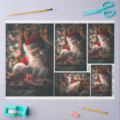 Santa's Gift-Giving Glow Tissuepapier (Craft)