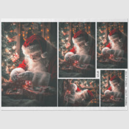 Santa's Gift-Giving Glow Tissuepapier