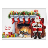 Santa's Gift Jack Russell Terrier Vakantie (Voorkant Horizontaal)