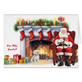 Santa's Gift Maltese hondenvakantie (Voorkant Horizontaal)