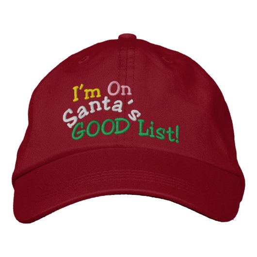 SANTA's GOOD List ...; ) Pet van SRF (Voorkant)