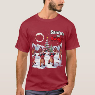Santa's Got Swag: een eigenzinnige kerst T-shirt