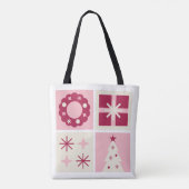 Santa's Groovy Holiday Bag Tote Bag (Achterkant)