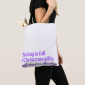 Santa's Groovy Holiday Bag Tote Bag (Dichtbij)
