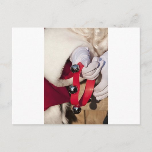 Santas Hands Feestdagenkaart (Voorkant)