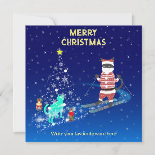 Santa's Heart-Warming Night Flat Kaart