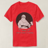 Santas heeft gebreken t-shirt (Design voorkant)