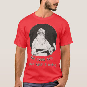 Santas heeft gebreken t-shirt
