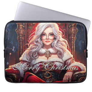 Santa's heetste zus - Merry XMas 03122024_0001 Laptop Sleeve
