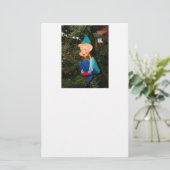 Santa's Helper Briefpapier (Staand voorkant)