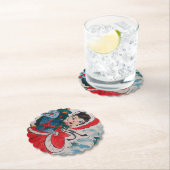 Santa's Helper Christmas Paper Onderzetter (Insitu)