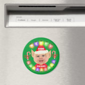 Santa's Helper Custom Kerstmis Fotomagneet Magneet (Insitu (Vaatwasser))
