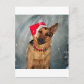 Santas helper feestdagenkaart (Voorkant)