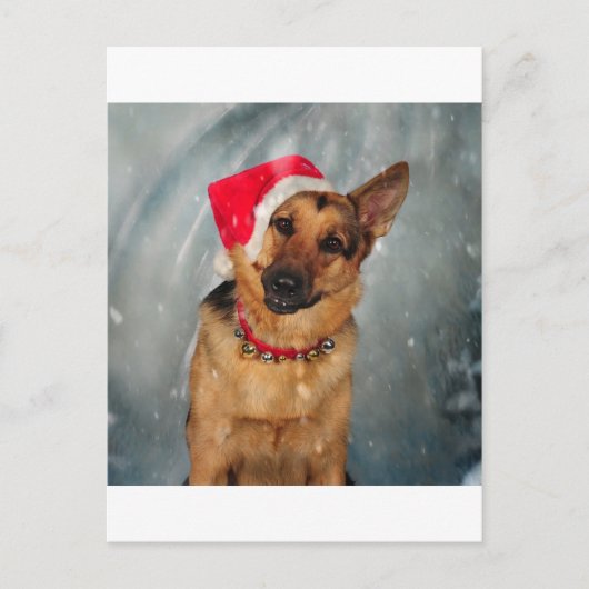 Santas helper feestdagenkaart (Voorkant)