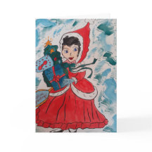 Santa's Helper Kerst Kaart