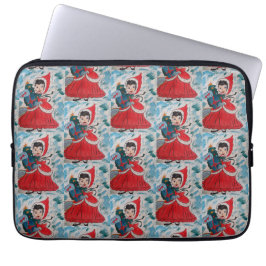 Santa's Helper Kerst Laptop Sleeve
