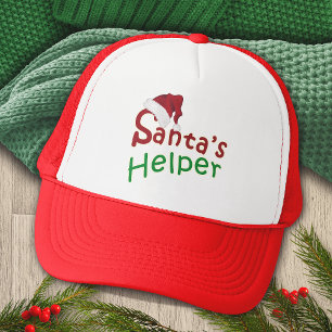 Santa's Helper Kerst Vakantie Trucker Hoed Trucker Pet