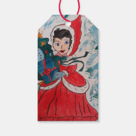 Santa's Helper Kerstmis Cadeaulabel