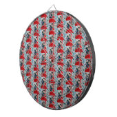 Santa's Helper Kerstmis Dartbord (Voorkant Rechts)