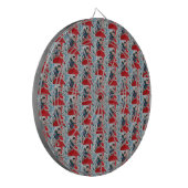 Santa's Helper Kerstmis Dartbord (Voorkant Links)