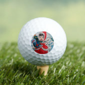 Santa's Helper Kerstmis Golfballen (Insitu Shirt)