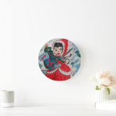 Santa's Helper Kerstmis Ronde Klok (Huis)