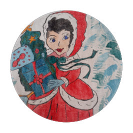 Santa's Helper Kerstmis Snijplank