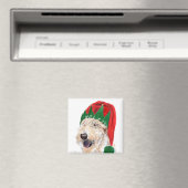 Santas Helper Labradoodle Magnet (Insitu (Vaatwasser))