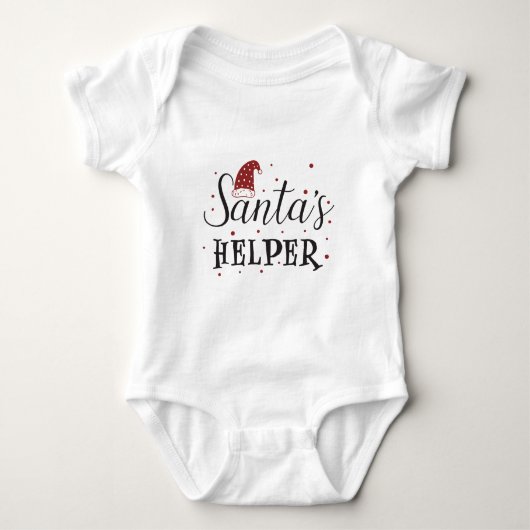santas helper leuke vakantie romper (Voorkant)