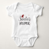 santas helper leuke vakantie romper (Voorkant)