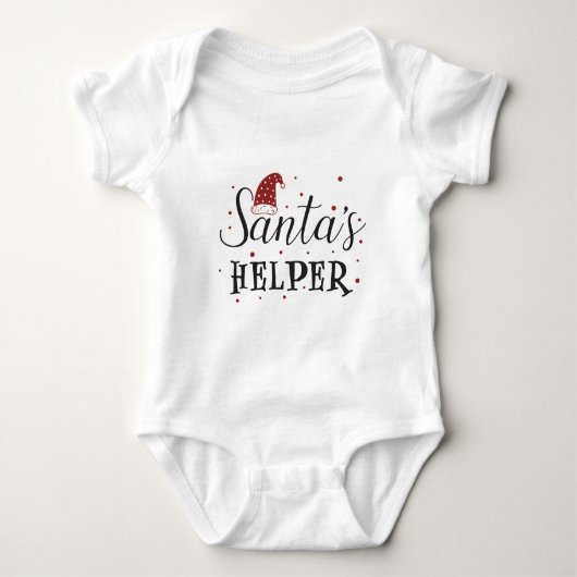 santas helper leuke vakantie romper (Voorkant)