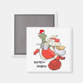 Santa's Helper Magneet (Voorkant / Achterkant)
