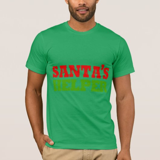 SANTA'S HELPER -.png T-shirt (Voorkant)