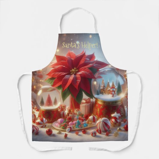 Santa's Helper Schort (Voorkant)