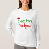 Santa's Helper T-shirt (Voorkant)