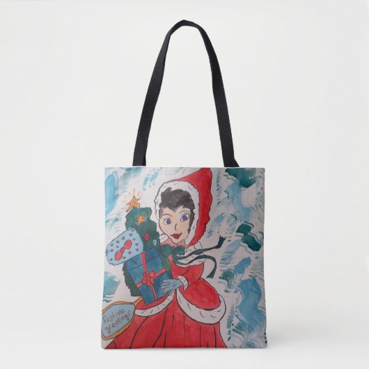 Santa's Helper Tote Bag (Voorkant)