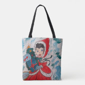 Santa's Helper Tote Bag (Achterkant)