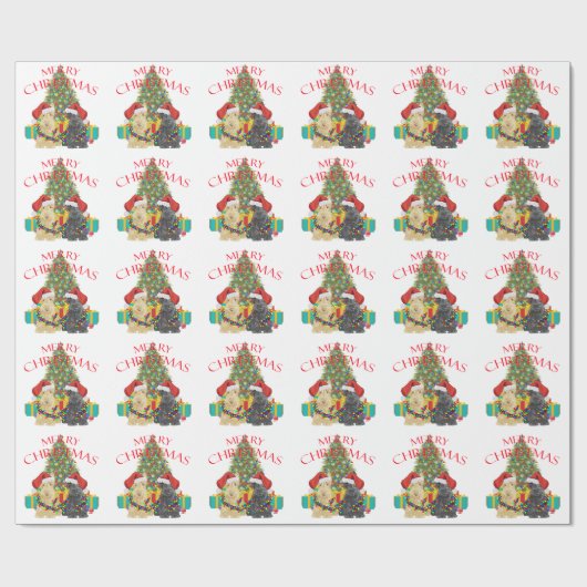 Santas Helpers Cadeaupapier (Vlak)