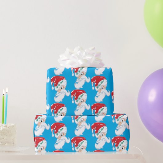 Santa's Ho Ho Ho Cadeaupapier (Feestgeschenken)