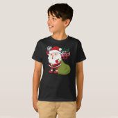 Santa's Ho-Ho-Holiday T-shirt voor kinderen (Voorkant volledig)